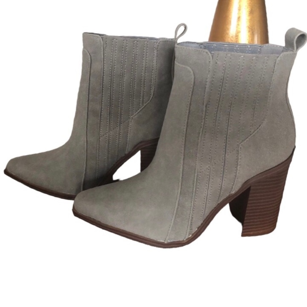 🆕 Faux Suede Leather Booties